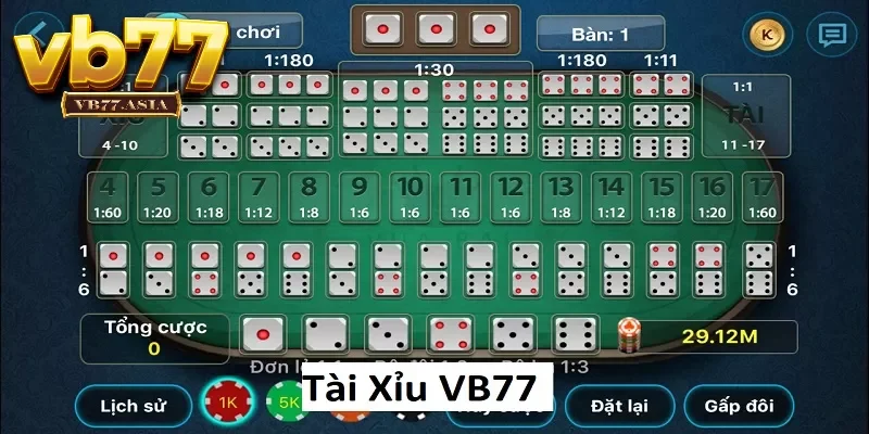 Tài xỉu VB777